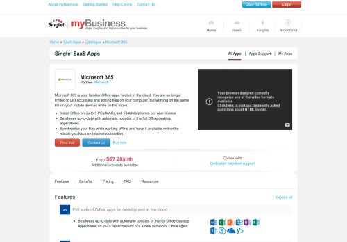 
                            7. Office 365 | myBusiness Network - myBusiness - Singtel