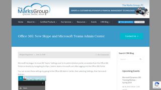 
                            6. Office 365: New Skype and Microsoft Teams Admin Center | The ...