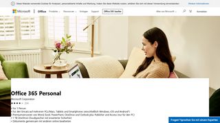 
                            11. Office 365 Personal kaufen – Microsoft Store de-DE