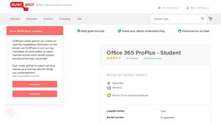 
                            8. Office 365 ProPlus | SURFspot