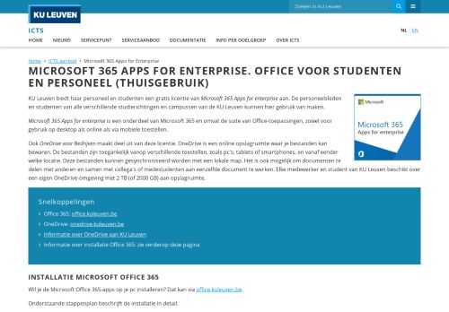 
                            13. Office 365 ProPlus voor studenten en personeel (thuisgebruik) – ICTS