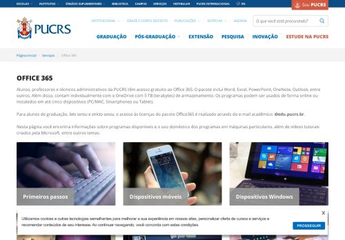 
                            8. Office 365 - PUCRS - Portal