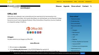 
                            6. Office 365 – Raayland College