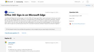 
                            4. Office 365 Sign-in on Microsoft Edge - Microsoft Community