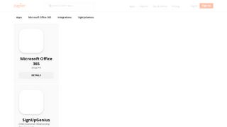 
                            10. Office 365 + SignUpGenius Integrations | Zapier
