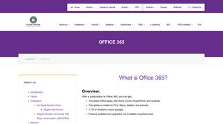 
                            2. Office 365 – Sir Syed University of Engineering and ...