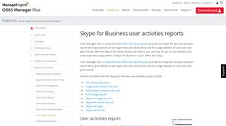 
                            13. Office 365 Skype for Business User Activities Report | O365 Manager ...