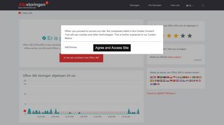 
                            5. Office 365 storing? Actuele storingen en problemen | Allestoringen