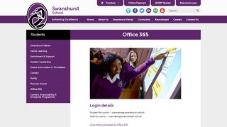 
                            10. Office 365 | Swanshurst School