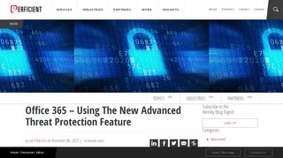 
                            13. Office 365 - Using The New Advanced Threat Protection Feature ...