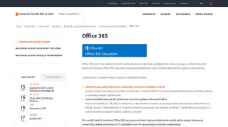 
                            2. Office 365 | UTB