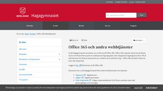 
                            5. Office 365 Webbtjänster - Borlänge kommun