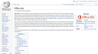 
                            9. Office 365 - Wikipedia