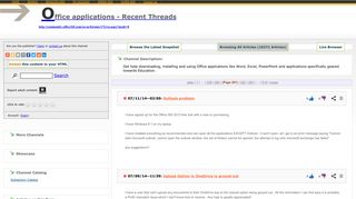 
                            10. Office applications - Recent Threads - Browse the Latest Snapshot ...