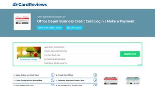 
                            12. Office Depot Business Credit Card Login | Make a Payment