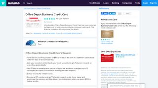 
                            6. Office Depot Business Credit Card Reviews - WalletHub