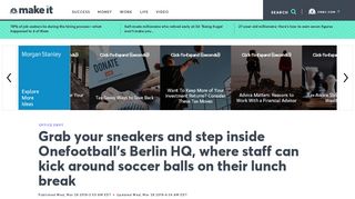 
                            7. Office Envy: A look inside soccer app Onefootball's Berlin office