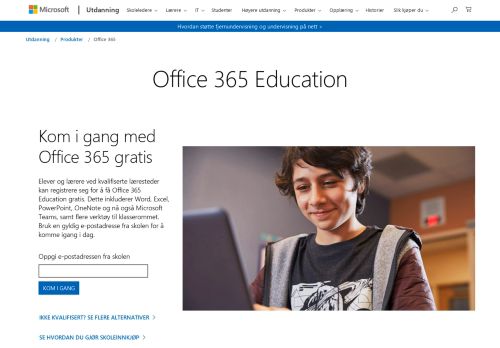 
                            7. Office for elever, lærere og skoler - Microsoft Office - Office 365