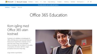 
                            2. Office för studenter, lärare och skolor - Microsoft Office - Office 365