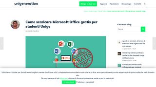 
                            7. Office gratis per studenti Unige. Ecco come scaricarlo | Unigeneration