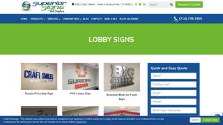 
                            9. Office lobby signs, Custom 3D Logo Wall Signs, Irvine, CA 92614