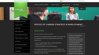 
                            10. Office of Career Strategy & Employment | Cleveland-Marshall College ...