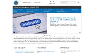
                            12. Office of Labor-Management Standards (OLMS) - U.S. Department ...