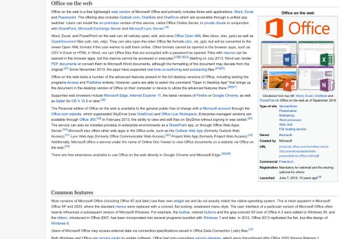 
                            10. Office Online - Wikipedia