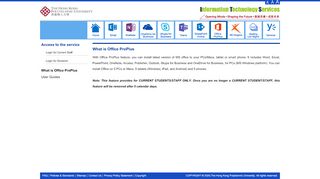 
                            5. Office ProPlus - PolyU