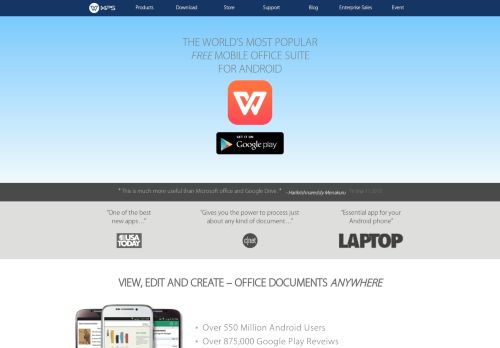 
                            1. Office Suite for Android | WPS Office