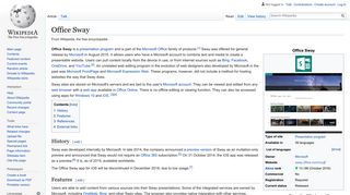 
                            10. Office Sway – Wikipedia