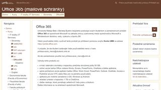
                            1. Office365 - Kurz: Office 365 (mailové stránky) - Univerzita Mateja Bela ...