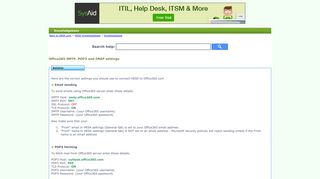 
                            9. Office365 SMTP, POP3 and IMAP settings - HESK.com