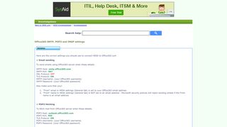 
                            12. Office365 SMTP, POP3 and IMAP settings - HESK.com