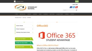 
                            10. Office365 | Stokesley School