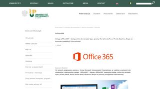 
                            13. Office365 - Uniwersytet Przyrodniczy w Lublinie.