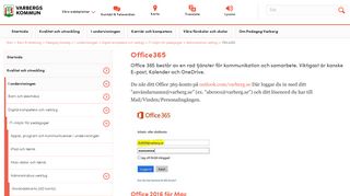 
                            8. Office365 - Varberg.se