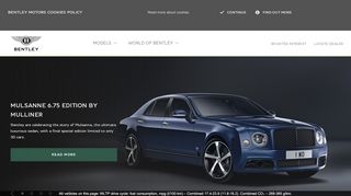 
                            5. Official Bentley Motors website | Powerful, handcrafted luxury cars