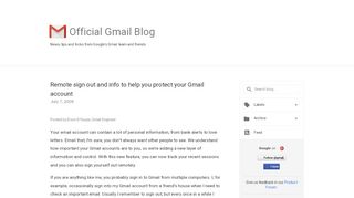 
                            11. Official Gmail Blog: Remote sign out and info to help you protect your ...