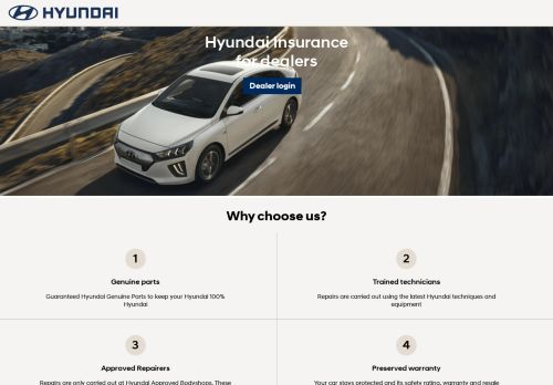 
                            8. Official Hyundai Insurance For Dealers
