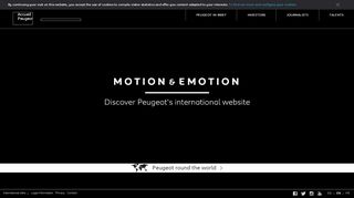 
                            3. Official International Peugeot Website - Peugeot