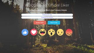 
                            2. Official Liker - Free Facebook Auto Liker