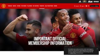 
                            5. Official Membership! - Manchester United