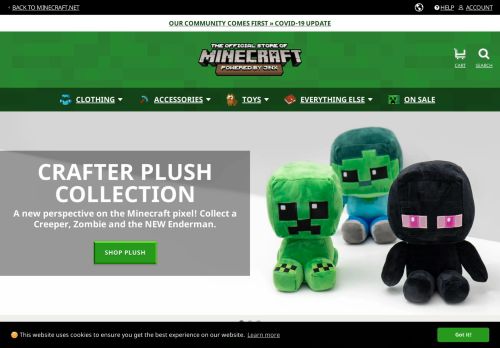 
                            12. Official Minecraft Store – Powered by J!NX : Minecraft Official Store