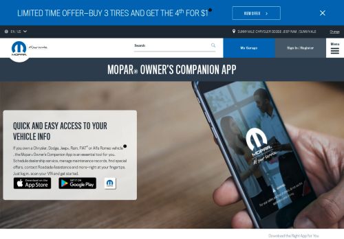
                            11. Official Mopar Site | Mobile App