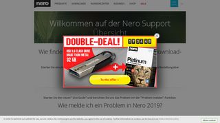 
                            1. Official Nero Software Support | Customer Service and Technical ...