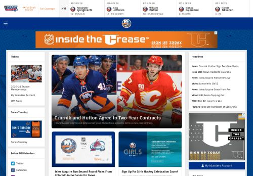 
                            4. Official New York Islanders Website | NHL.com