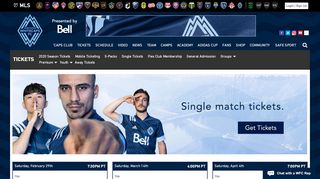
                            3. OFFICIAL Tickets | Vancouver Whitecaps FC