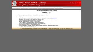 
                            3. Official Web Site of Cochin University of Science & Technology - Cusat