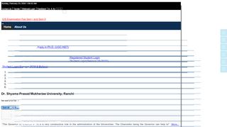 
                            7. Official Website of Dr. Shyama Prasad Mukherjee University, Ranchi ...